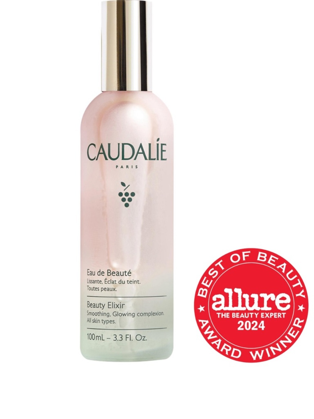 Caudalie Pearlescent Pink & Gold Beauty Elixir Facial Mist